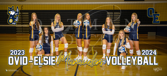 2023 Volleyball Team Banner